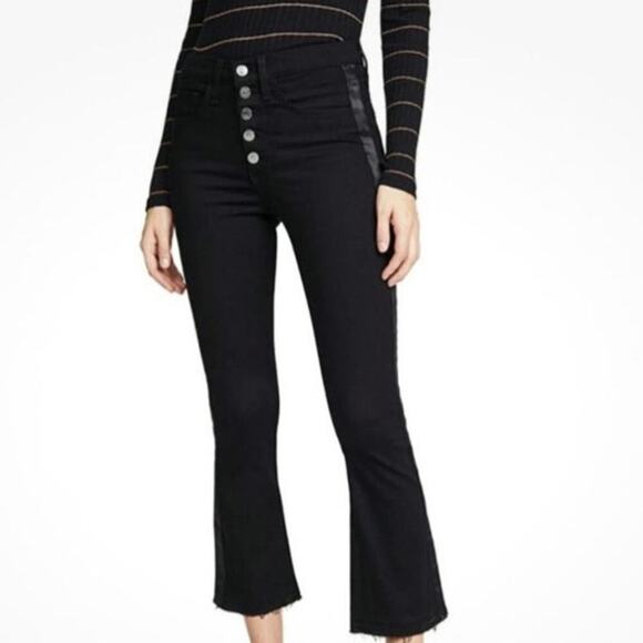 Veronica Beard Jeans Carolyn Baby Boot high rise button fly 25 - Picture 9 of 10